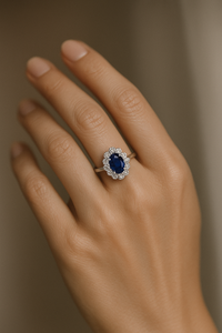 The "Kate Flower" Sapphire and Diamond Ring