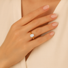J'adore Oval Solitaire Engagement Ring