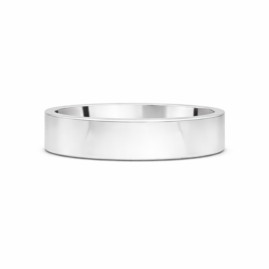 Contemporary Flat Gents Wedding Ring - Appleby Jewellers Dublin