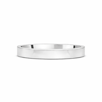 Contemporary Flat Gents Wedding Ring - Appleby Jewellers Dublin