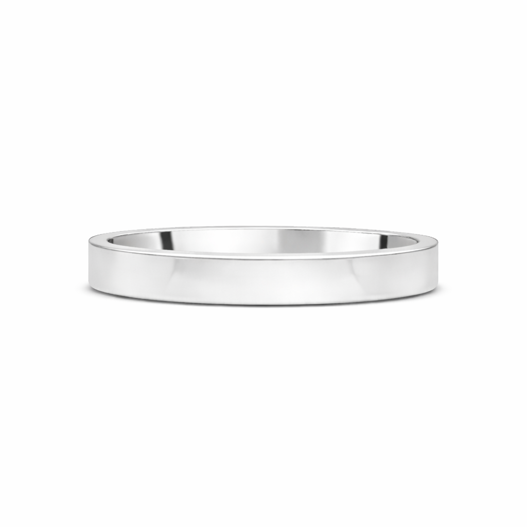 Contemporary Flat Gents Wedding Ring - Appleby Jewellers Dublin