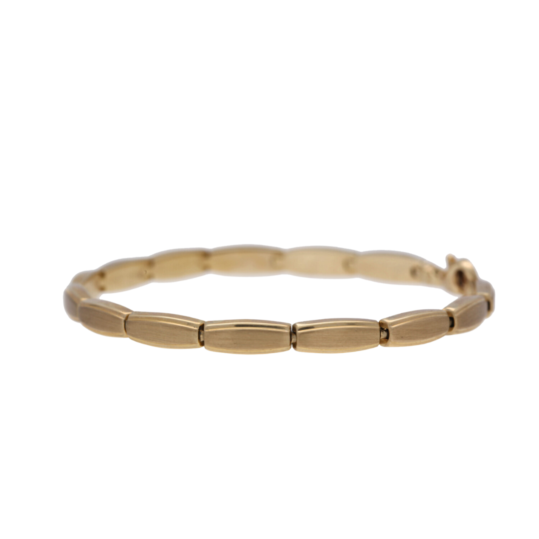 Brushed Gold Bracelet