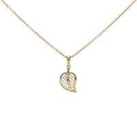 Gold Leaf Pendant