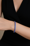 Cornflower Blue Sapphire Bracelet - Appleby Jewellers Dublin