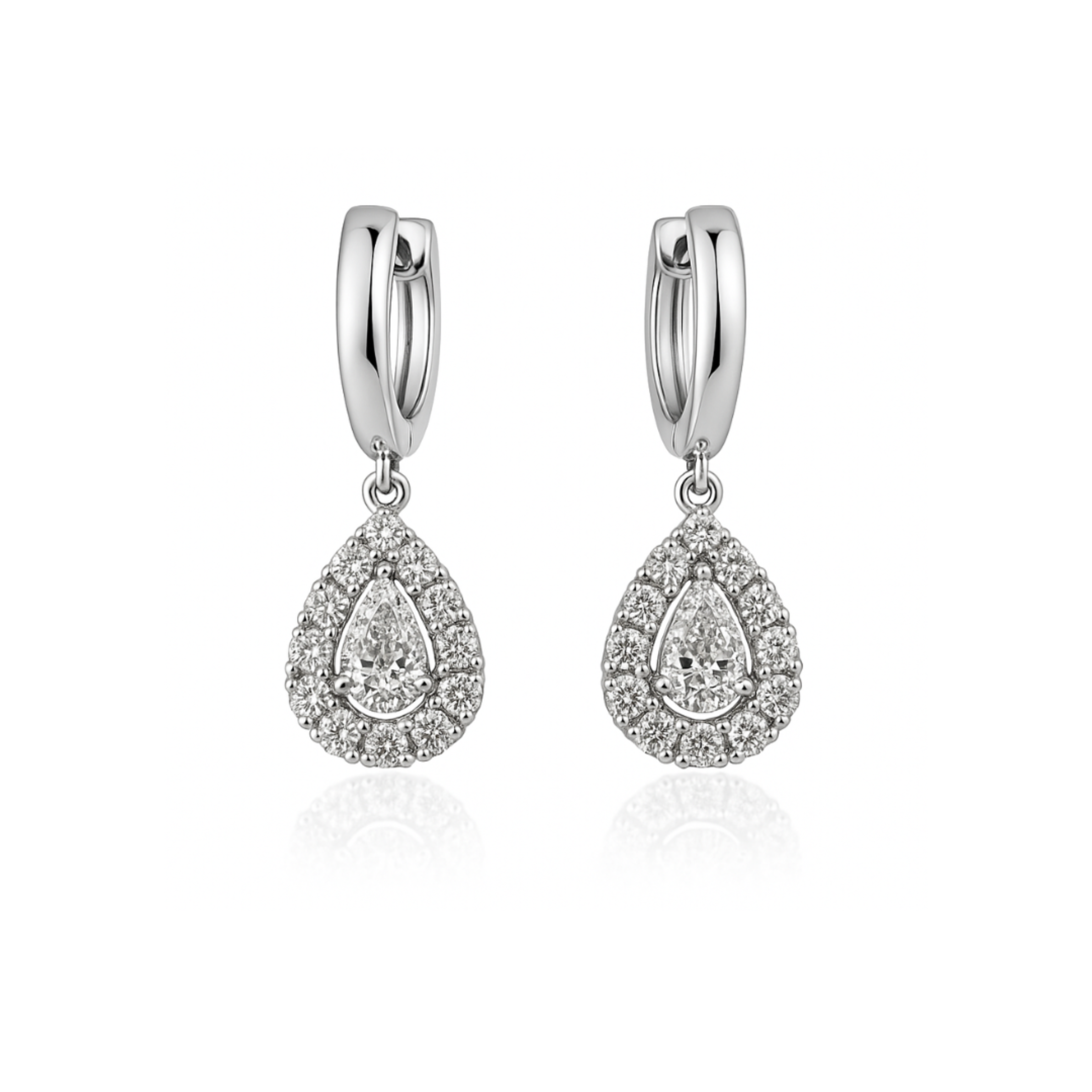 Corrine Diamond Drop Earrings