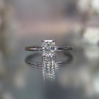 Courtship Radiant Engagement Ring