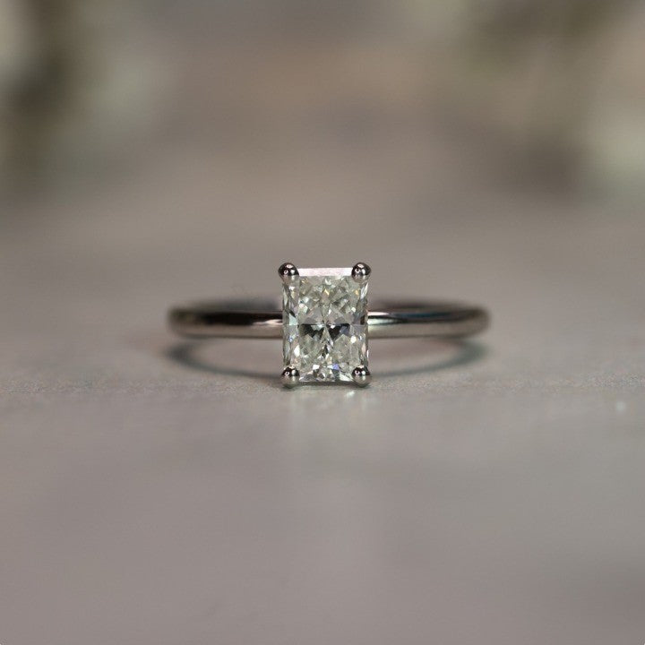 Courtship Radiant Engagement Ring