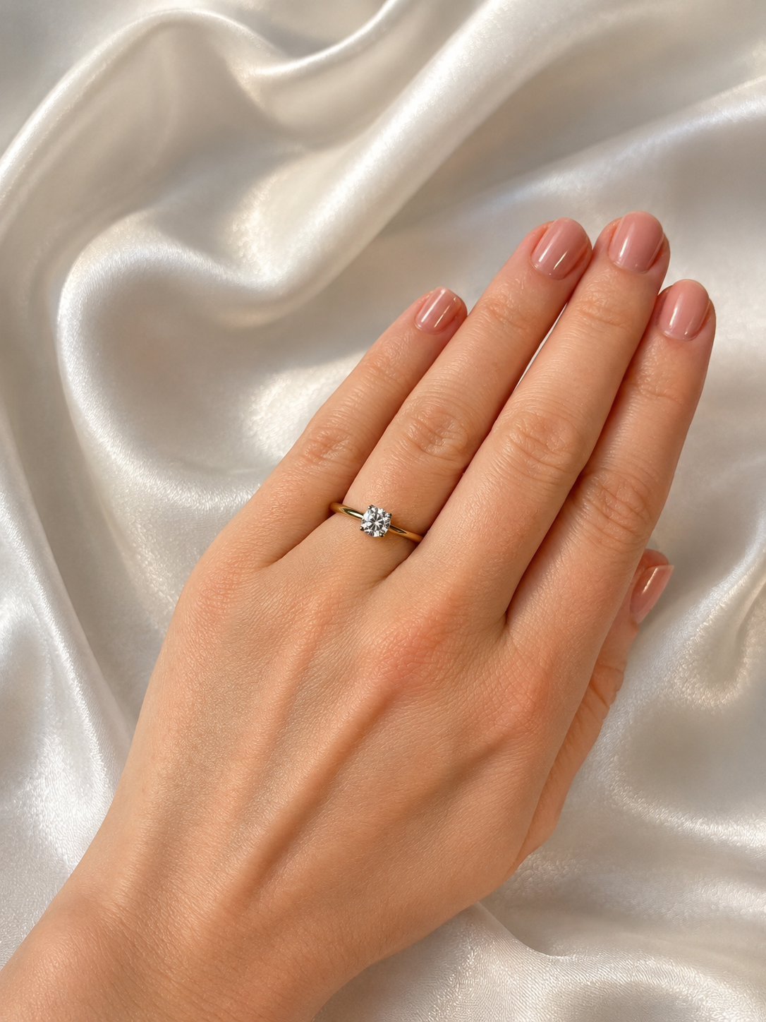 Yellow gold Courtship diamond solitaire ring with 0.40ct diamond from Appleby Jewellers Dublin, showcasing a classic and elegant design.