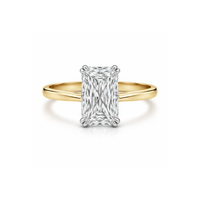 Elegant criss-cut diamond solitaire ring from Appleby Jewellers Dublin, showcasing a sparkling diamond set in a sleek band.