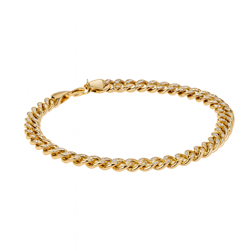 Curb Link Diamond Bracelet - Appleby Jewellers Dublin