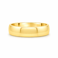 D-Shaped Gents Wedding Ring - Appleby Jewellers Dublin