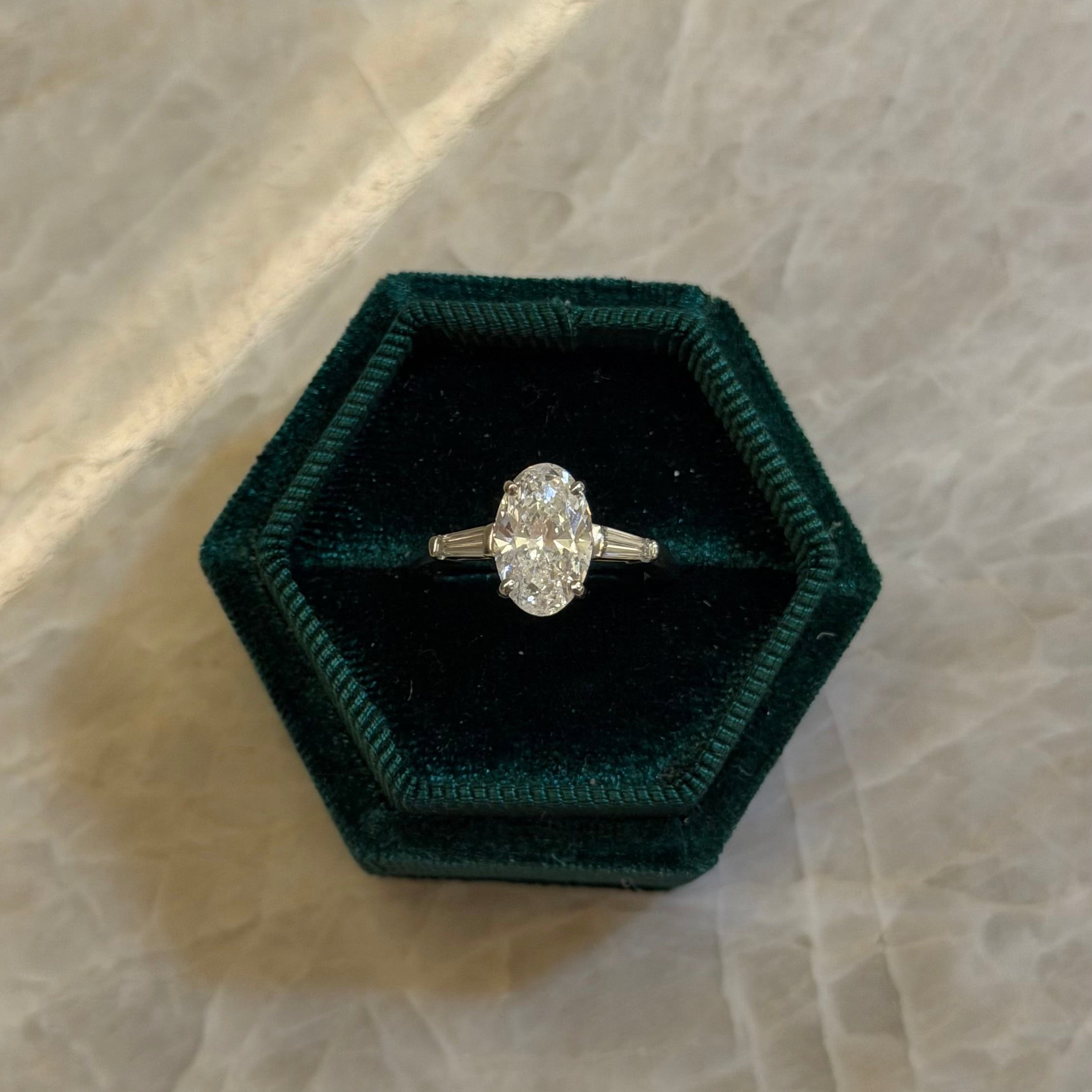 The Tuscany Oval Diamond Ring