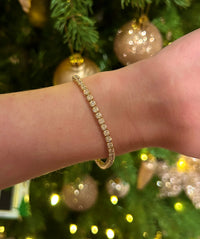 Diamond Tennis Bracelet – 5.00ct, 18ct Yellow Gold