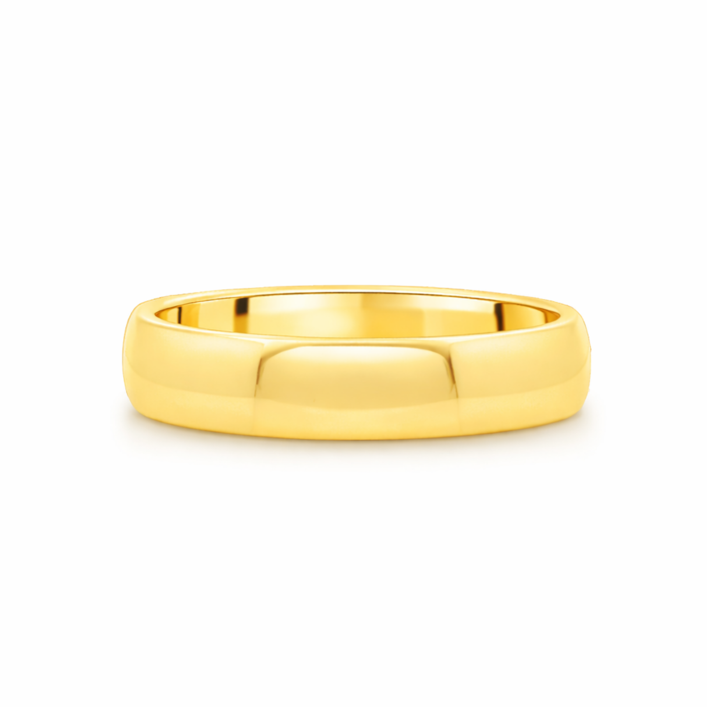 D-Shaped Gents Wedding Ring - Appleby Jewellers Dublin