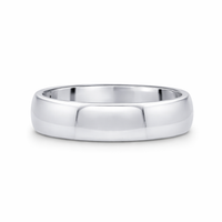 D-Shaped Gents Wedding Ring - Appleby Jewellers Dublin