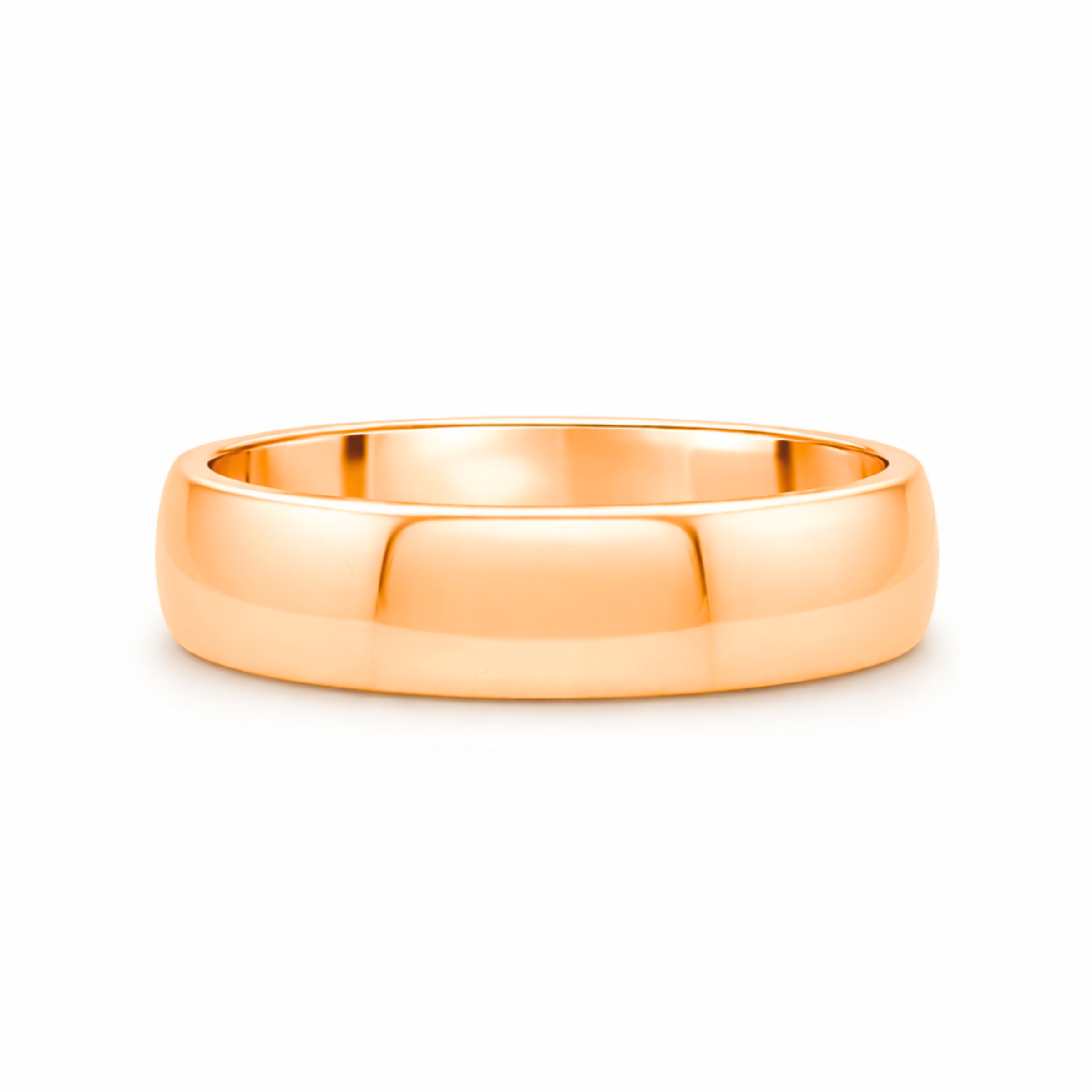 D-Shaped Gents Wedding Ring - Appleby Jewellers Dublin