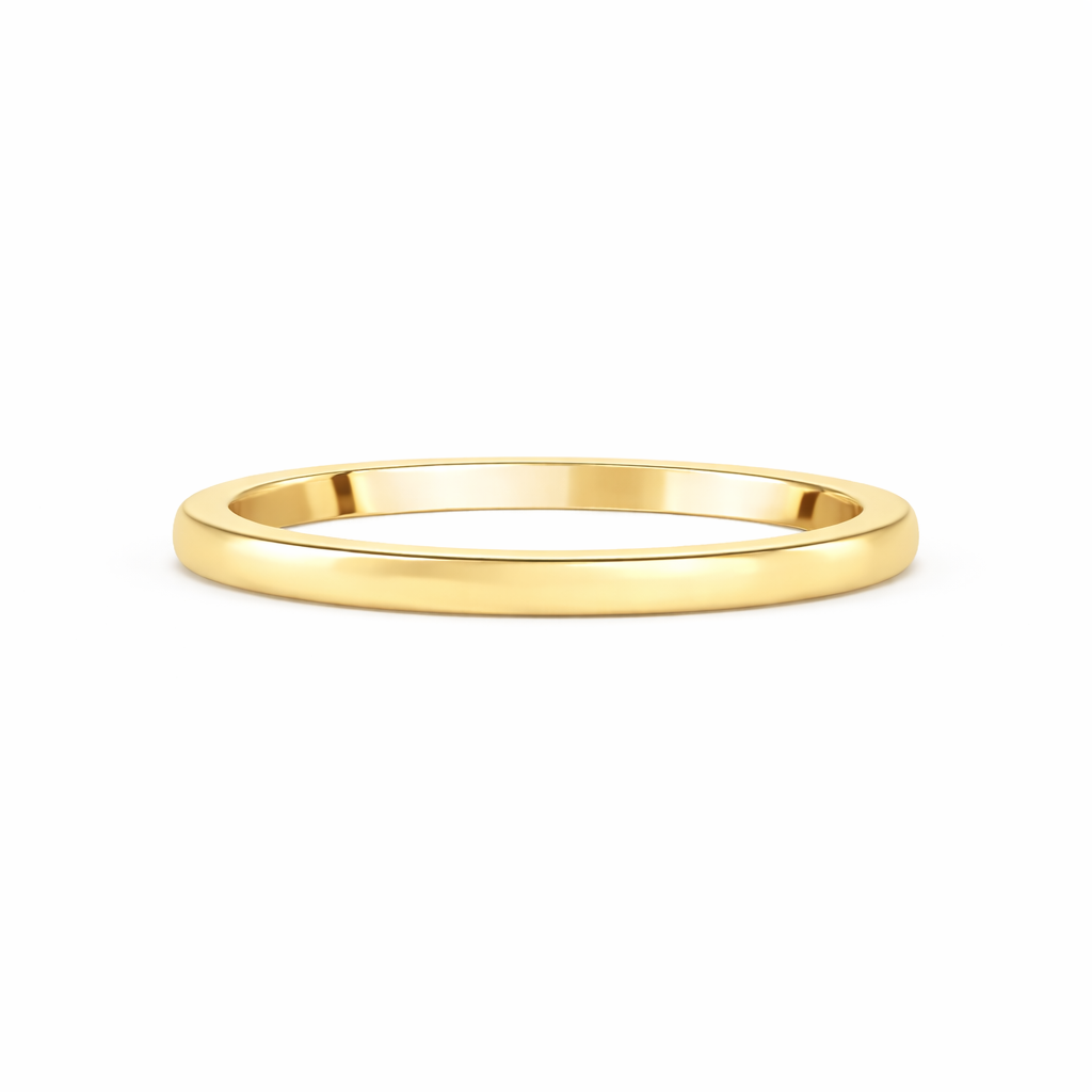 D-Shaped Ladies Wedding Ring - Appleby Jewellers Dublin