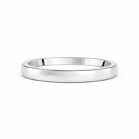 D-Shaped Ladies Wedding Ring - Appleby Jewellers Dublin