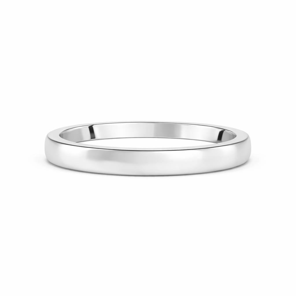 D-Shaped Ladies Wedding Ring - Appleby Jewellers Dublin