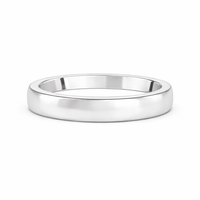 D-Shaped Gents Wedding Ring - Appleby Jewellers Dublin