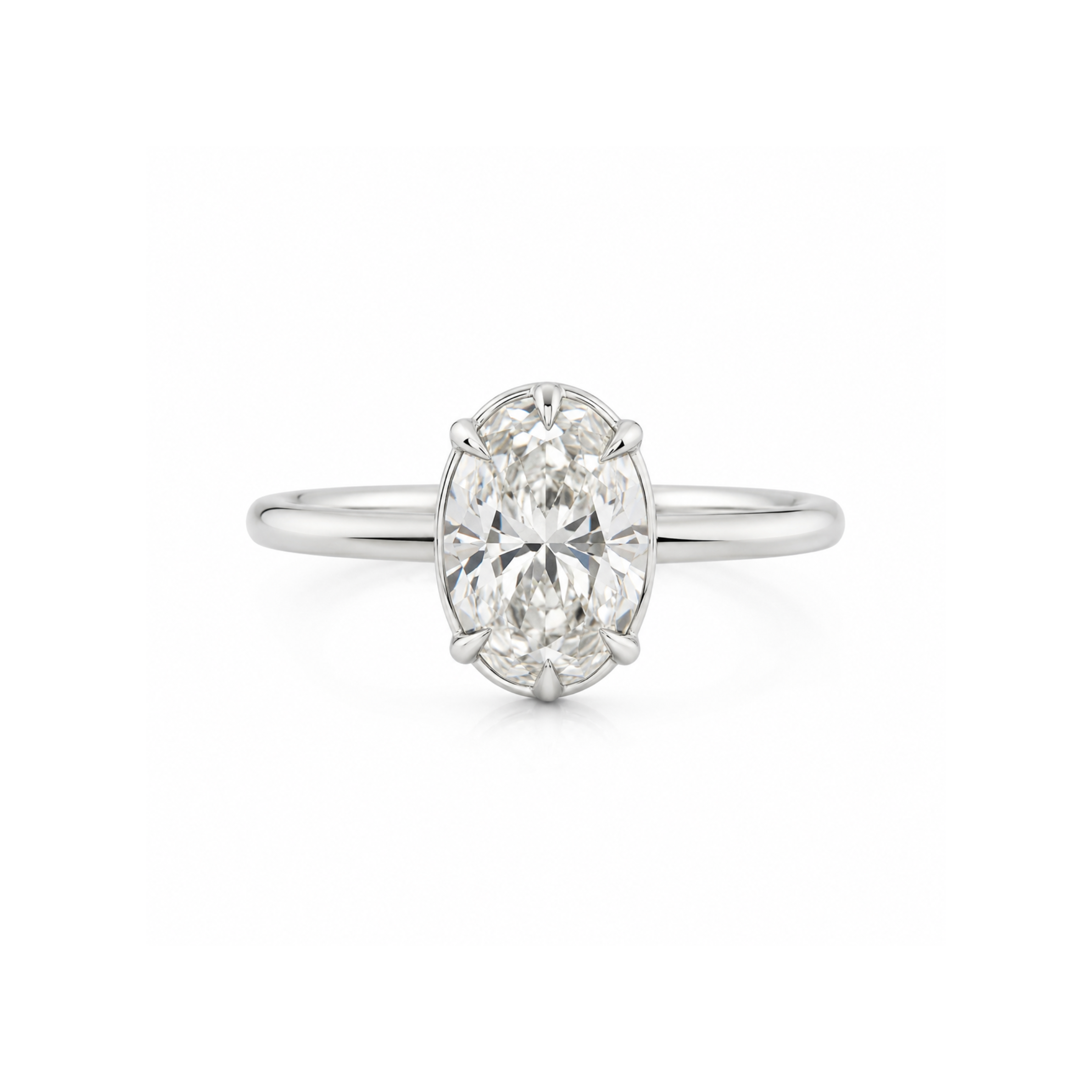 Diamond Bezel Engagement Ring (1.70ct)