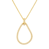 Diamond Loop Pendant