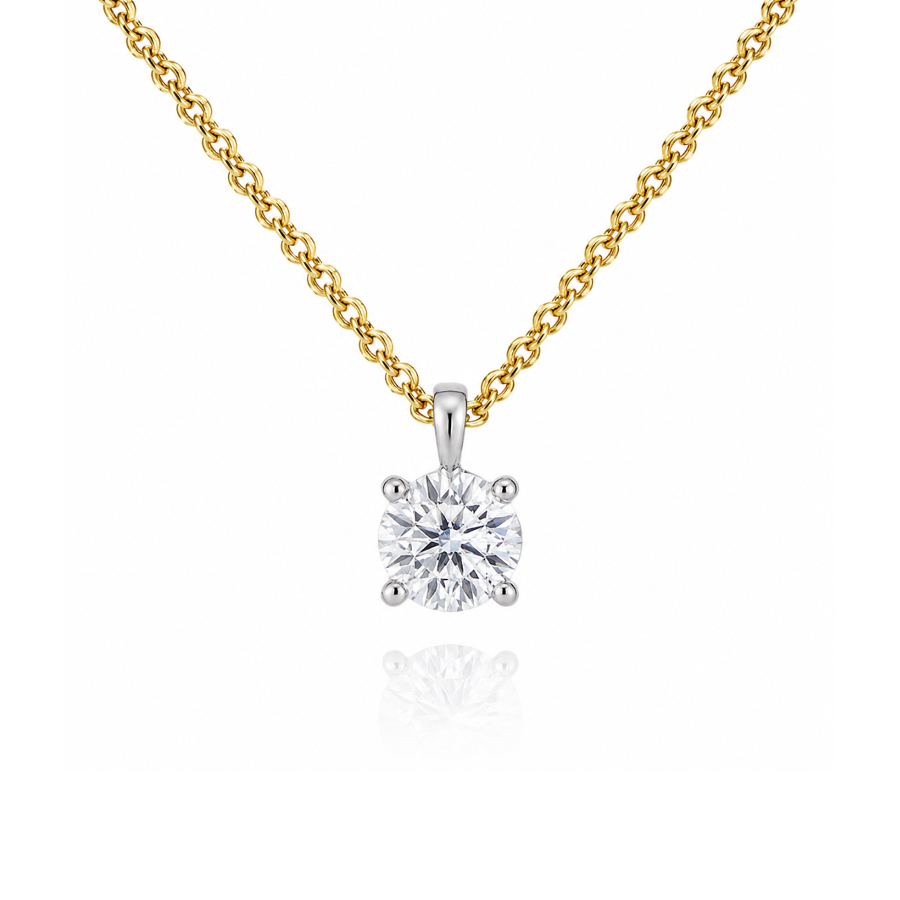 Diamond Solitaire Pendant (1.20ct)