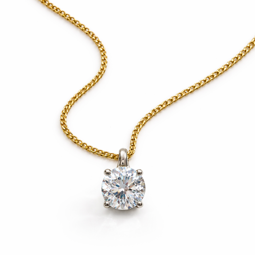 J’adore Diamond Solitaire Pendant – 2.10ct D Colour