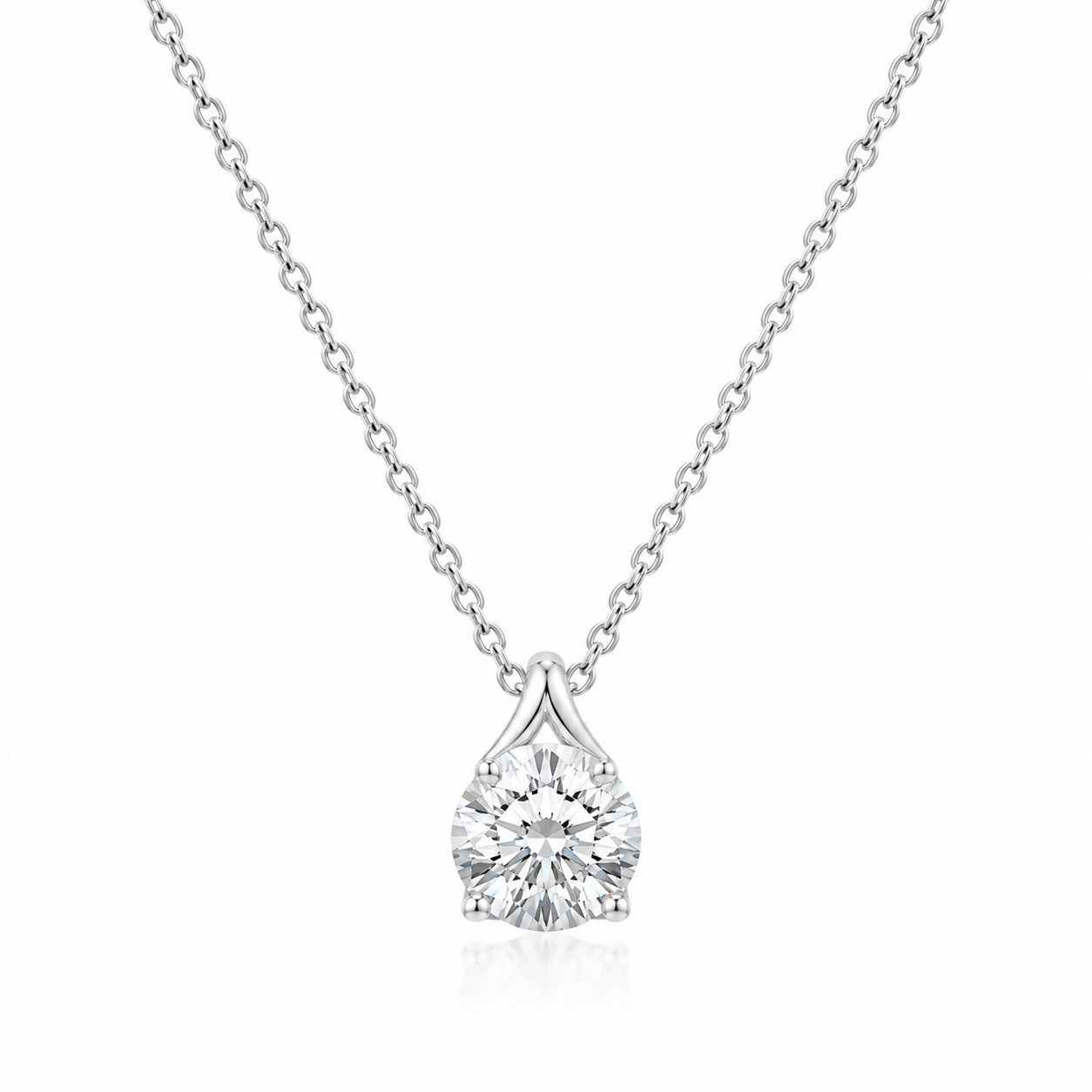 Diamond Solitaire Pendant (1.00ct D colour)