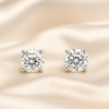 18ct White Gold Diamond Stud Earrings (0.50ct)
