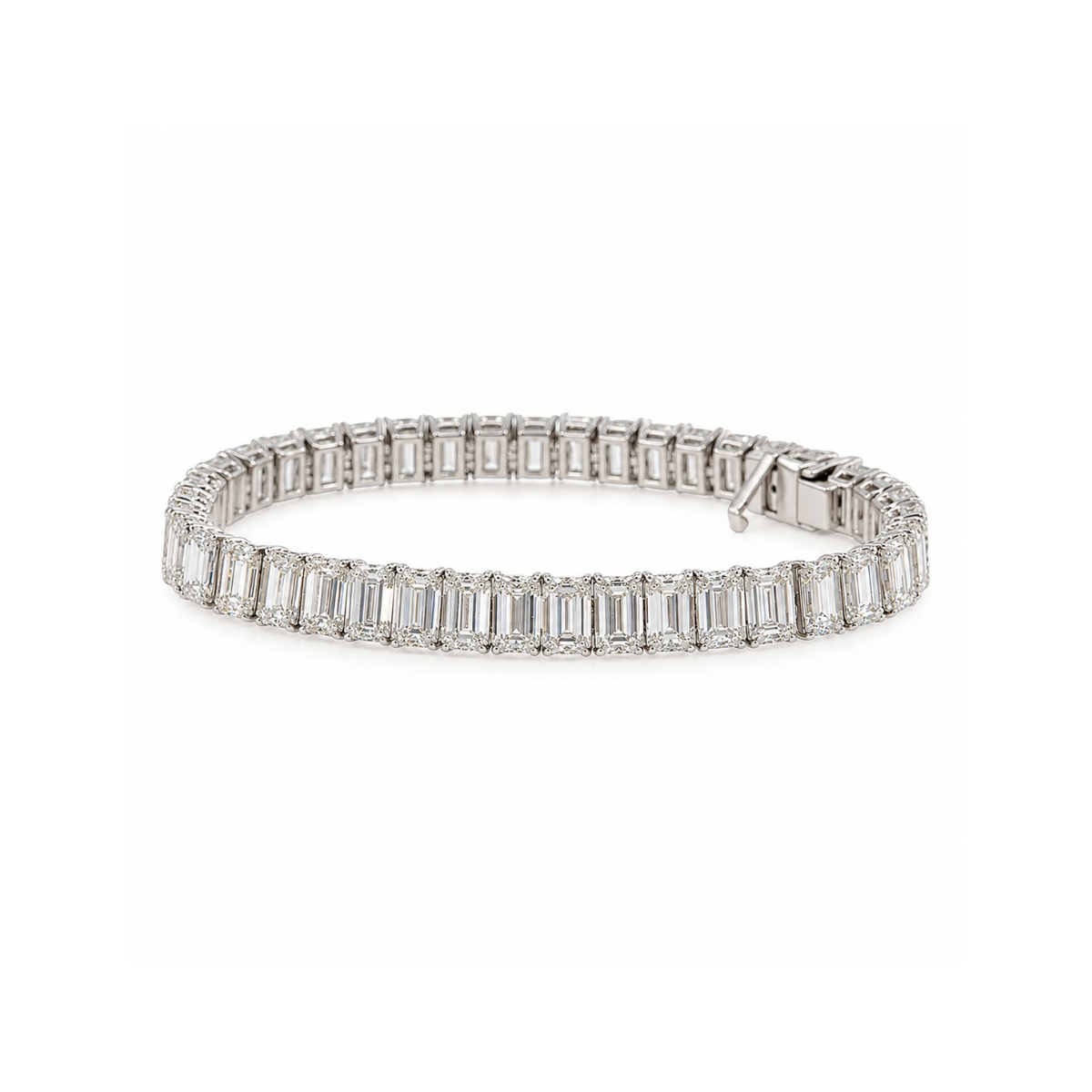 The Emerald Diamond Tennis Bracelet