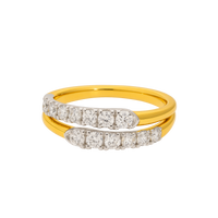 Double Diamond Orbit Ring - Appleby Jewellers Dublin