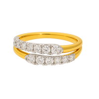 Double Diamond Orbit Ring - Appleby Jewellers Dublin