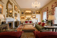 The Cashel Ring by Appleby Jewellers Dublin displayed in a classic drawing room setting