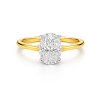 Elegant solitaire oval diamond engagement ring by Appleby Jewellers Dublin showcasing a 1.50ct oval diamond.
