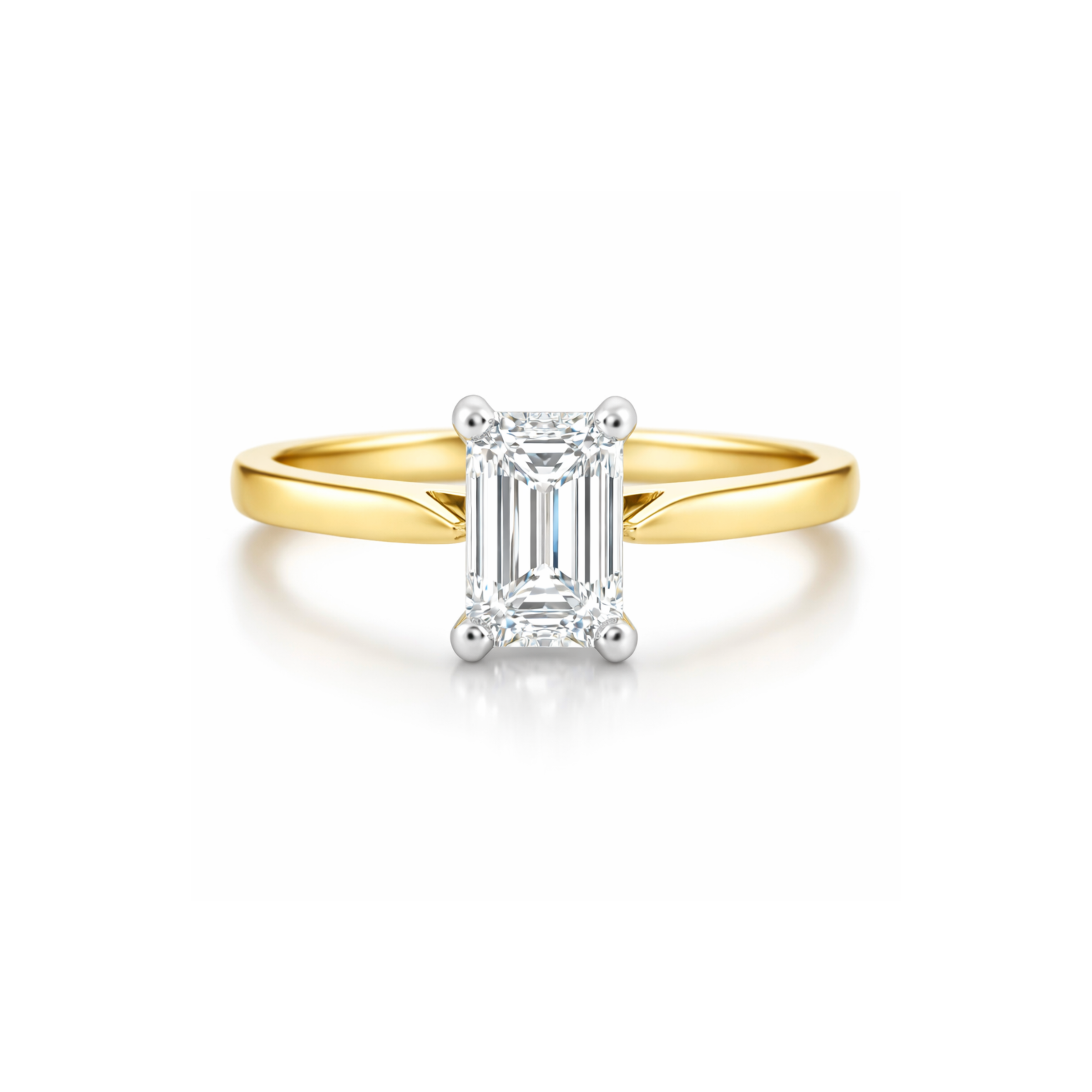 J'adore Emerald Cut Solitaire 1.01ct - Appleby Jewellers Dublin