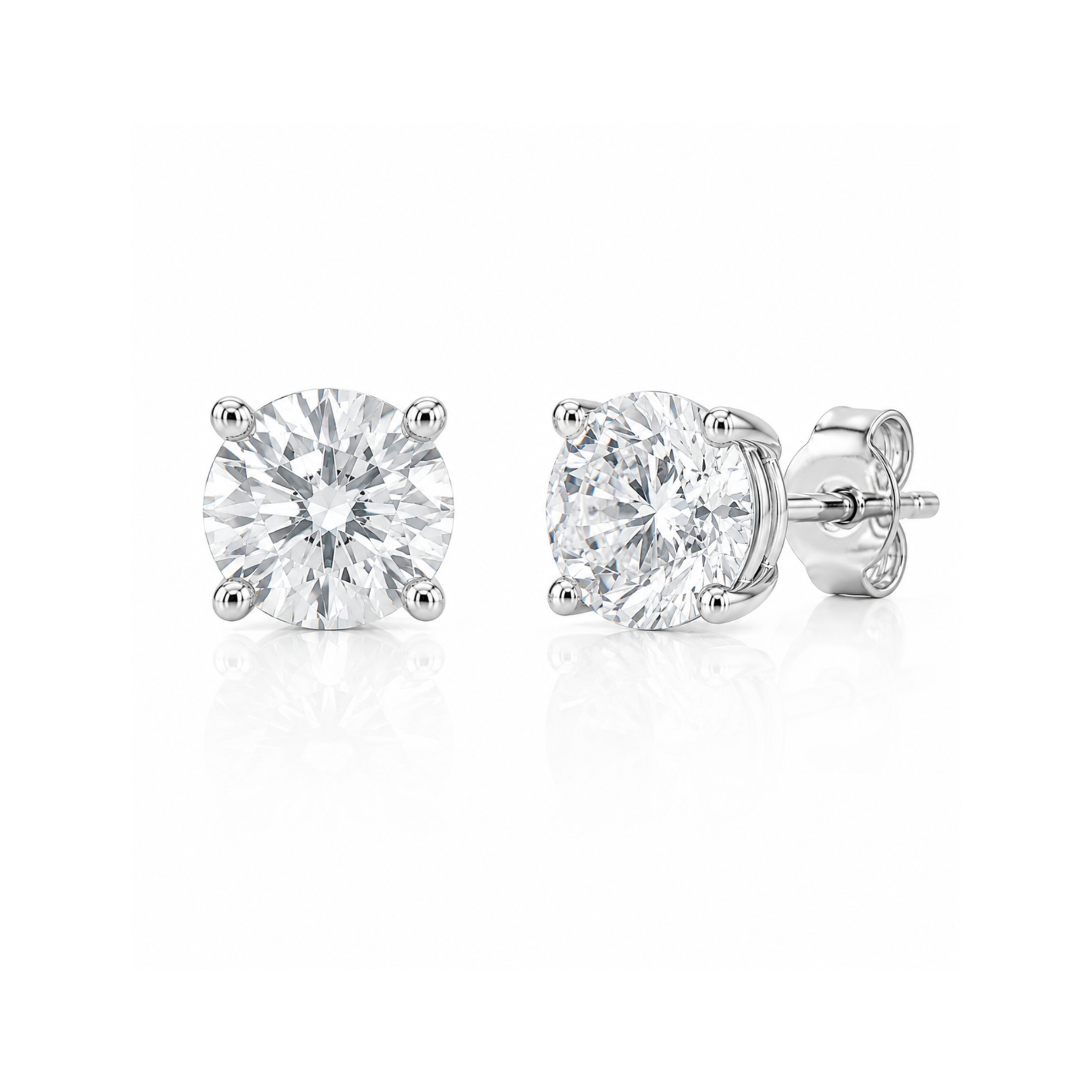 Appleby Diamond Stud Earrings (2.21ct total)