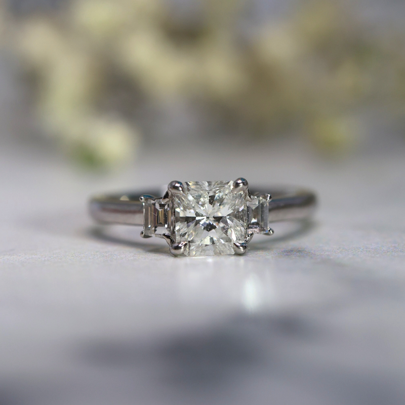 The Tranquility with Trapeze Diamonds