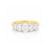 Five-Stone Oval Diamond Ring - Appleby Jewellers Dublin