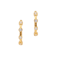 Floating Diamond Hoops - Appleby Jewellers Dublin