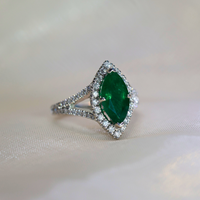 Ascent Emerald Ring