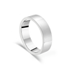 Contemporary Flat Gents Wedding Ring