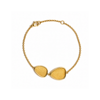 Oval Gold Bracelet