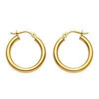 Classic Gold Hoop Earrings