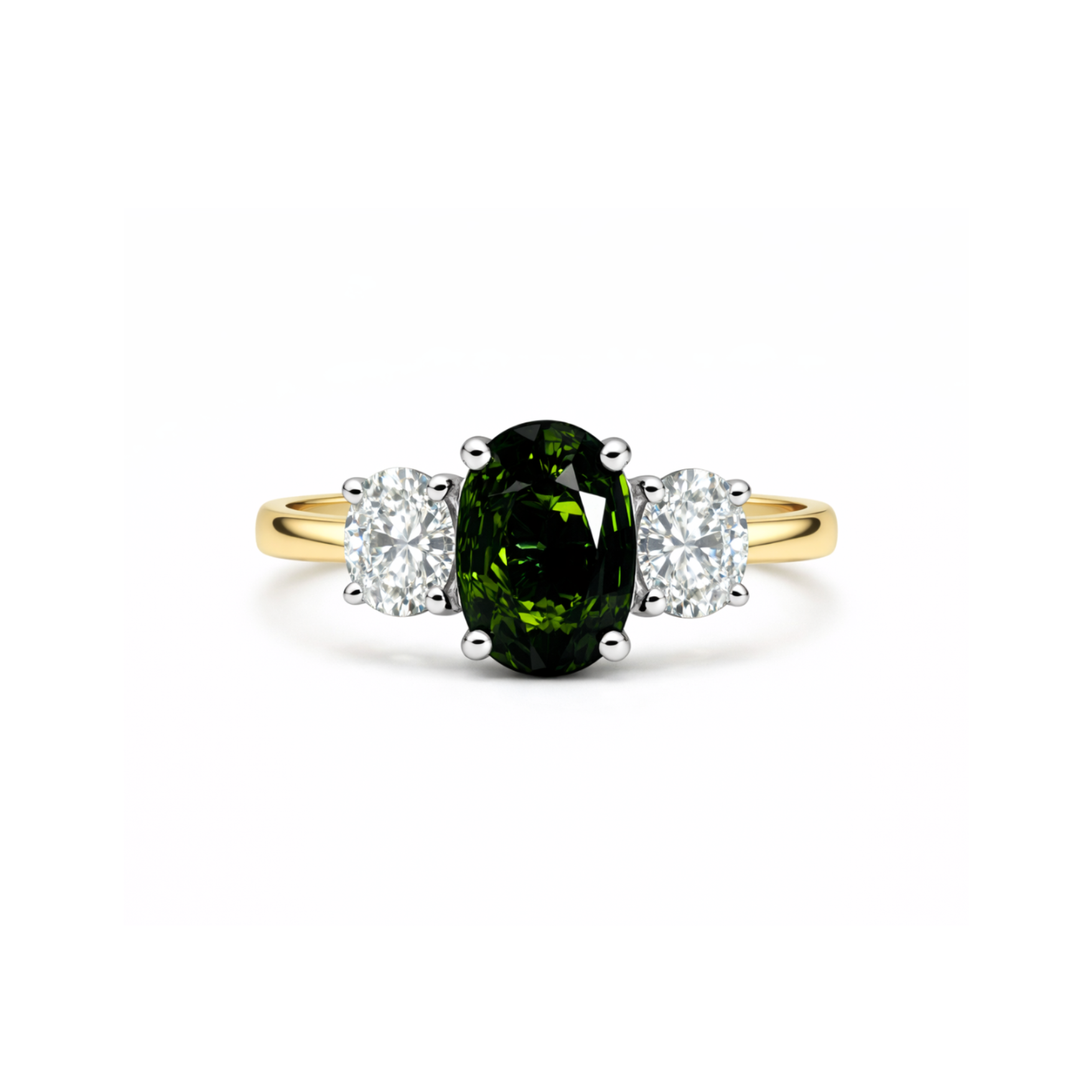 Ascot Green Sapphire - Appleby Jewellers Dublin