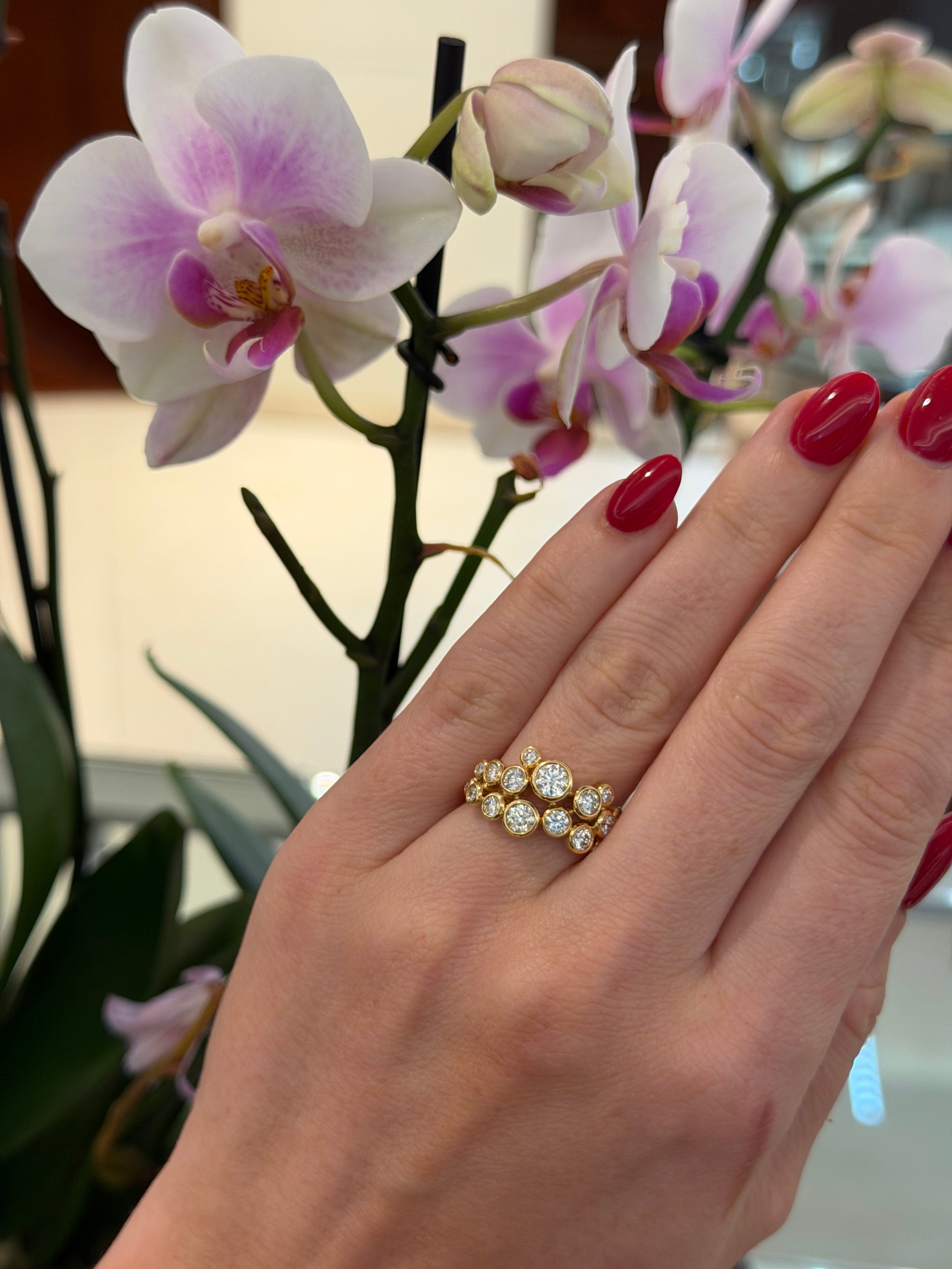 The Waterlily Diamond Ring