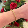 Yellow Gold Twist Bangle