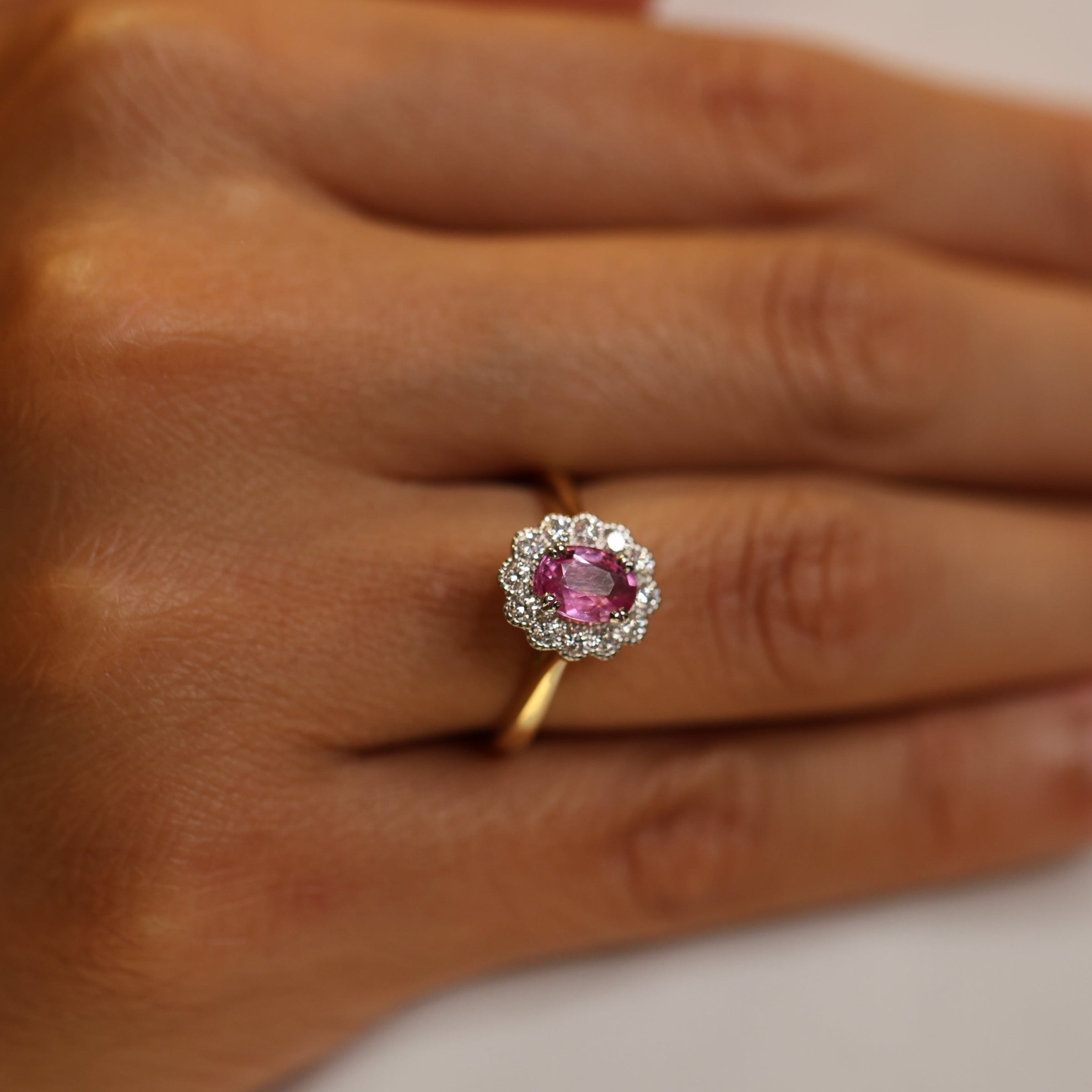 The Kate Flower - Pink Sapphire