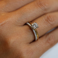 Chantilly Platinum Diamond Ring