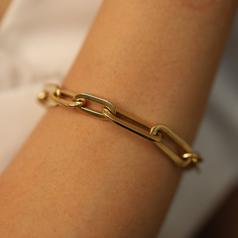 Chunky Paperclip Bracelet